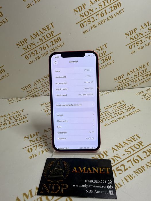 NDP Amanet Iphone 12 (59359)
