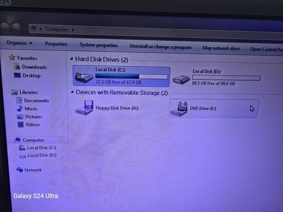 Calculator / PC birou + 2 monitoare