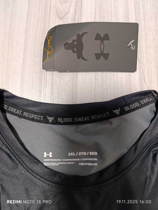 Under Armour PJT ROCK HG ISOCHILL SL''оригинален мъжки потник ХХЛ разм