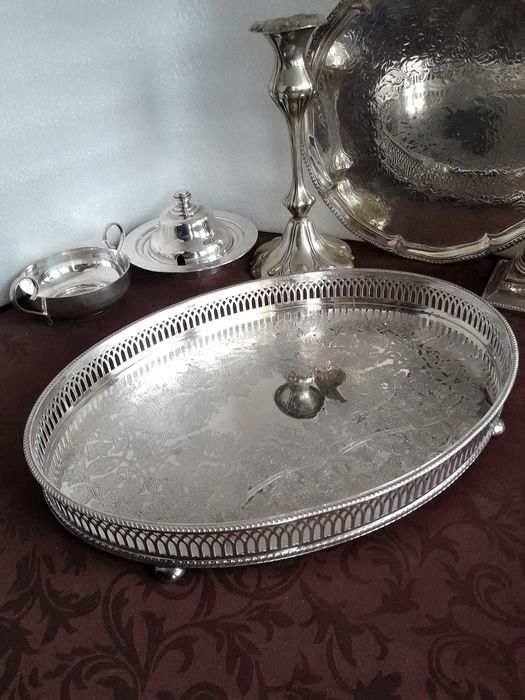 Поднос винтажный