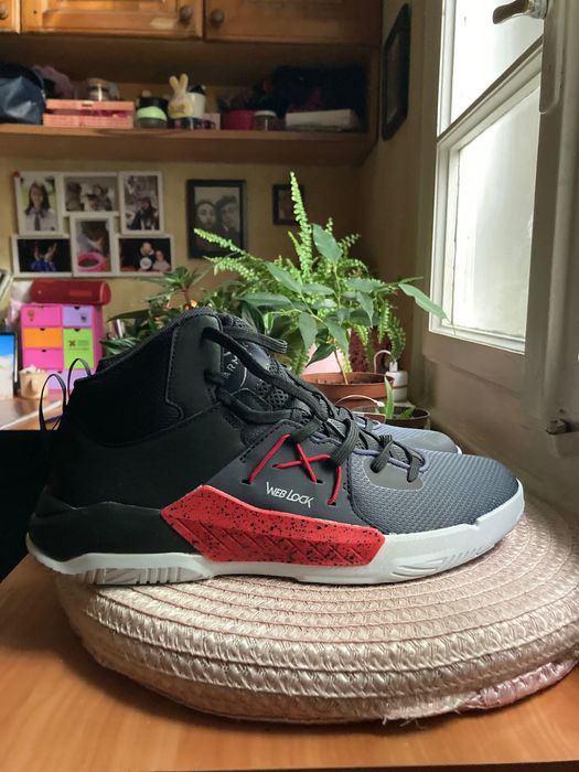 Баскетболни кецове Web Lock - Мъжки 46-ти номер, черни