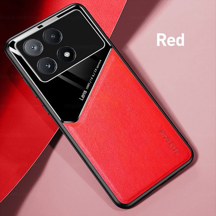 Xiaomi Poco X6 Pro 5G / X6 / M6 Pro / GENEROUS Кожен кейс с магнит