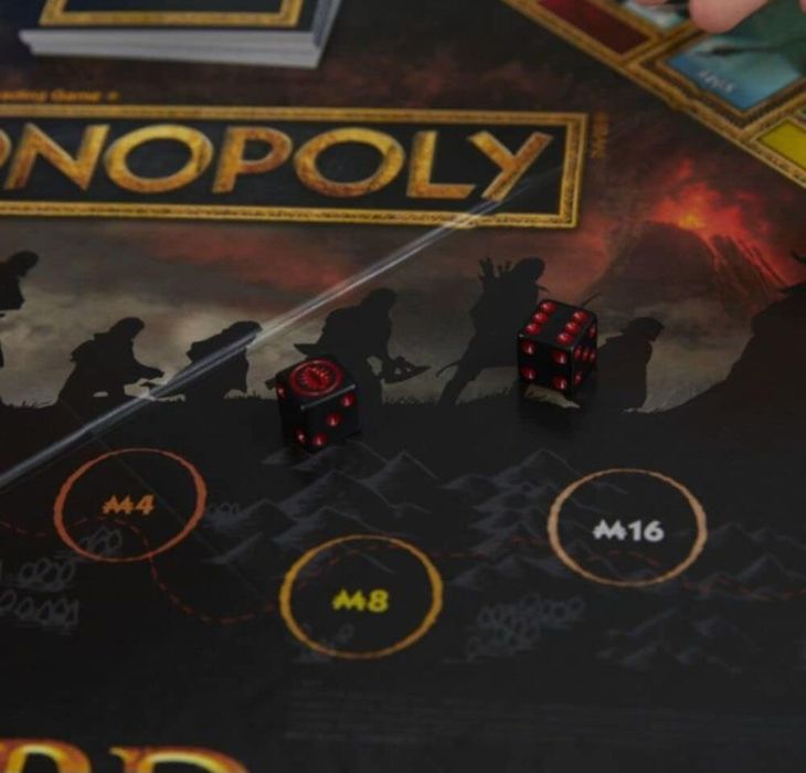 Монополия от HASBRO,  властелин колец.LOTR.