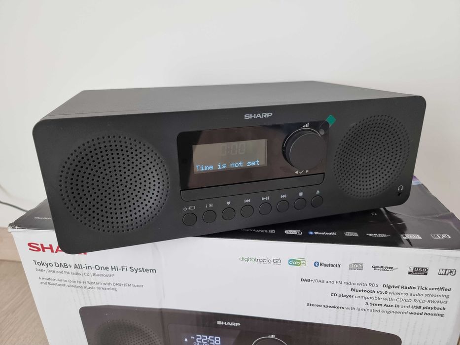 Sistem audio all-in-one Sharp XL-B720D(BK) TOKYO, negru