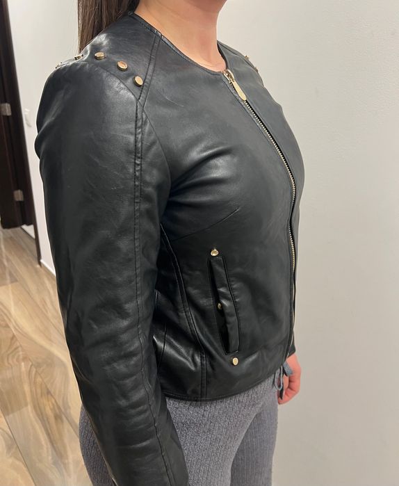 Дамско кожено яке Trussardi