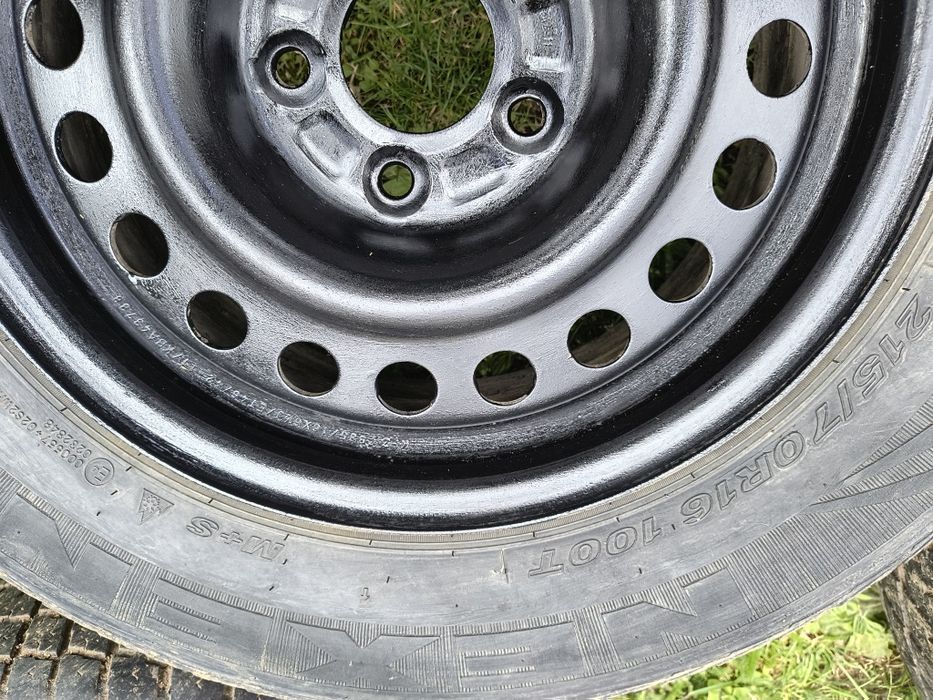 4 бр. железни джанти Опел 16 цола + зимни гуми