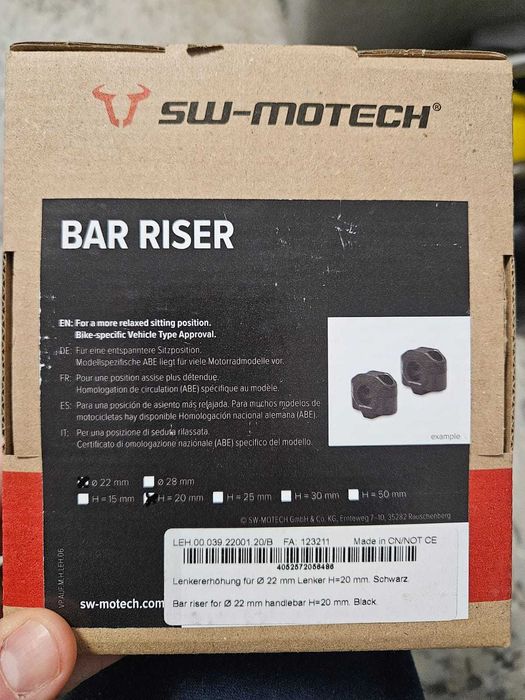SW-Motech Bar Riser