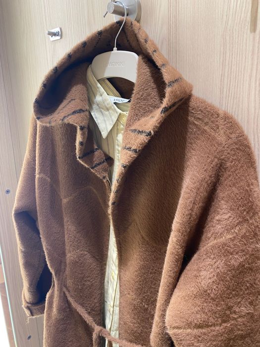 Кафява жилетка/палто Кашмир и ангора