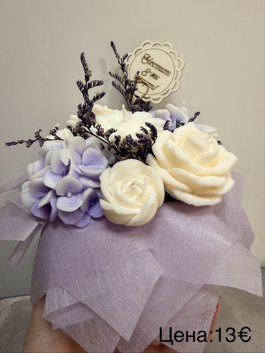 Ръчно изработени ароматни свещи и сапуни