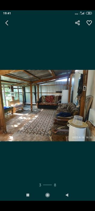 Продается дача на берегу озера