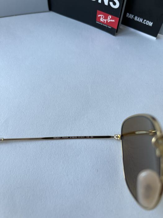 Ochelari de soare Ray Ban 3857 Frank Noi