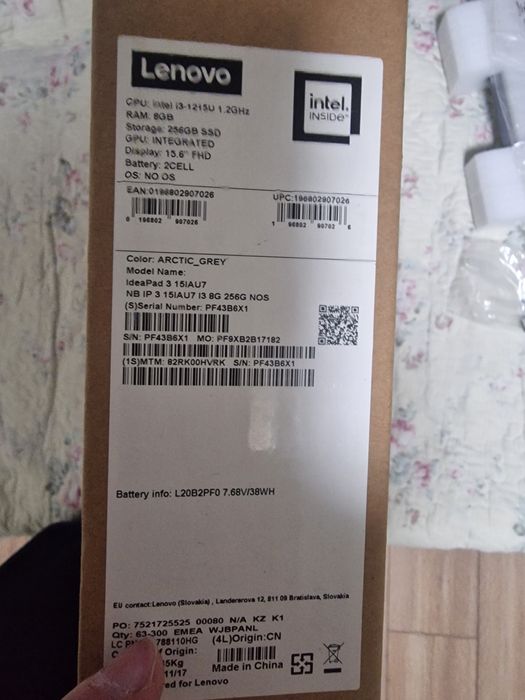 Ноутбук компьютер iedapad