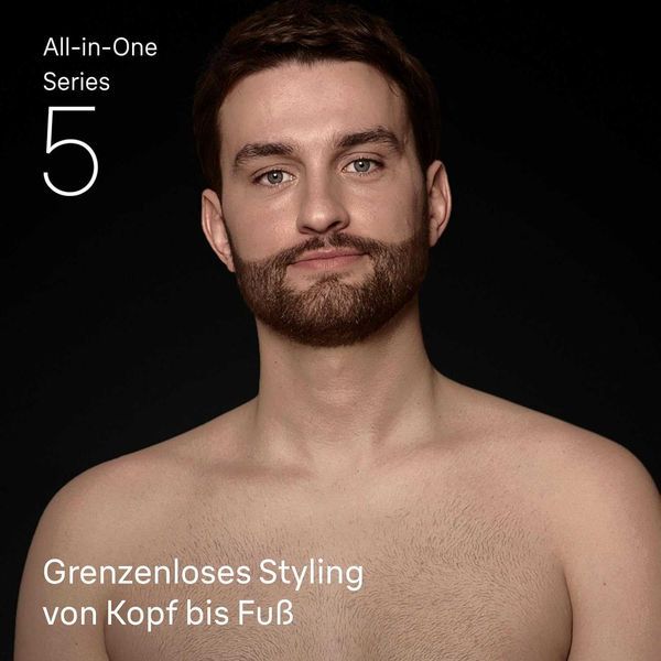 Нов Мултитример Машинка за Подстригване Braun AIO5545 Series 5 9 в 1, 2 години Гаранция