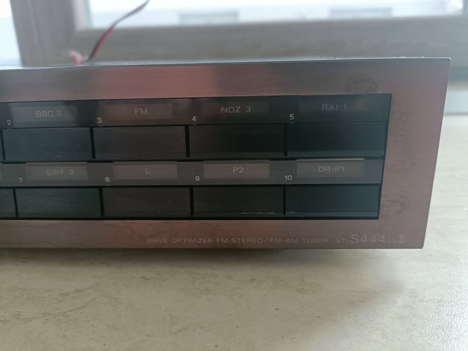 Sony ST S 444 ES II, radio tuner AM/FM  din seria Esprit