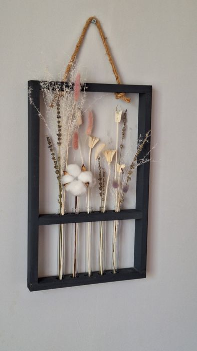 Интерьерные композиции из сухоцветов