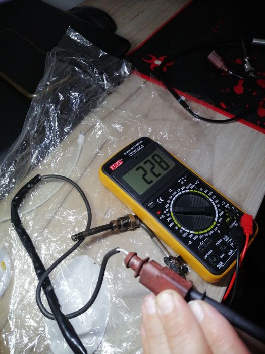 Sonda temperatura gaze si temperatura filtru Audi A4 B7 [din 2004 pana