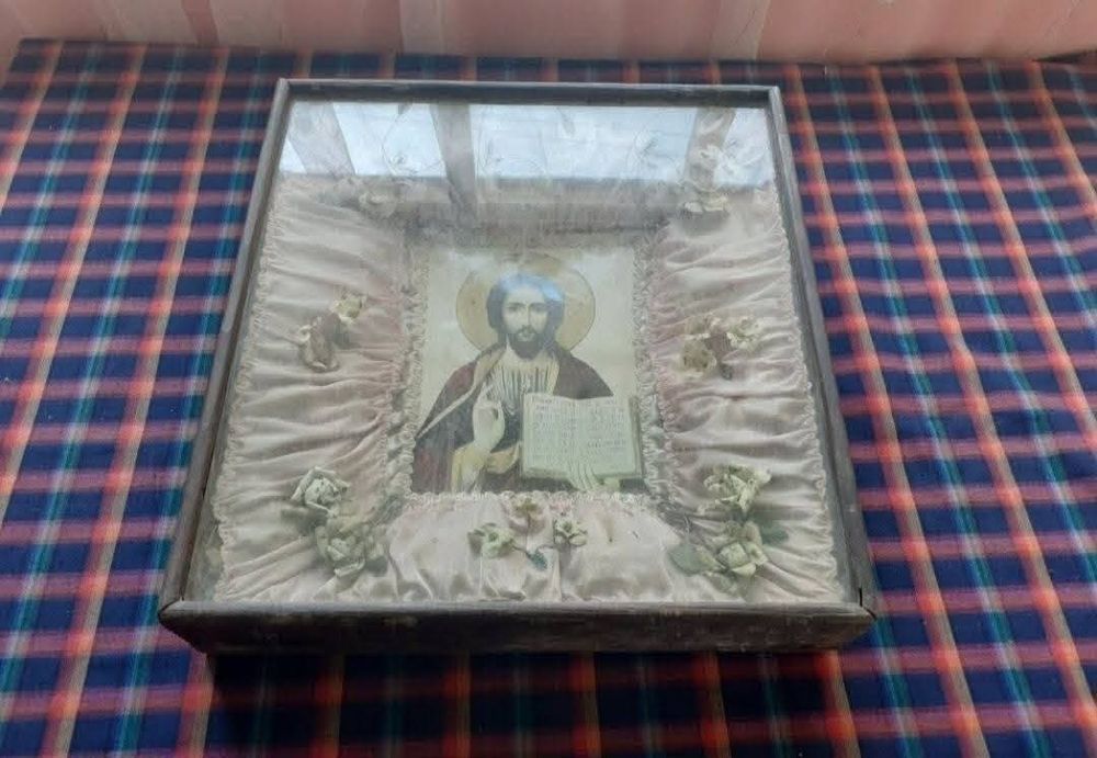 Icoană veche de colecție.