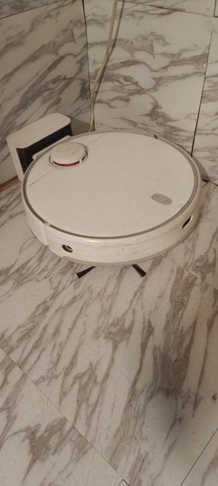 Robot de aspirare Xiaomi Mi Robot Vacuum-Mop 2 Pro, Wi-Fi, Aspirare&spalare simultana, 35.6W, Navigatie Laser LDS, 3000Pa, 5200mAh, White