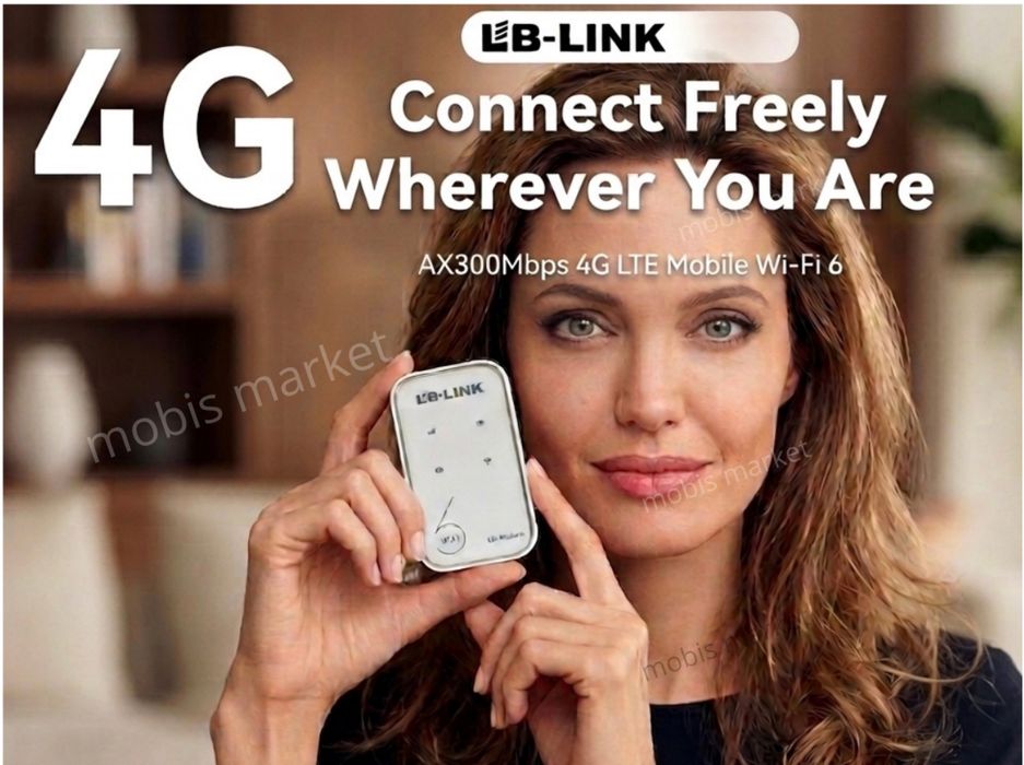 4G Wi-Fi Modem LB-LINK BL-MF518EU Portativ Router. Есть доставка