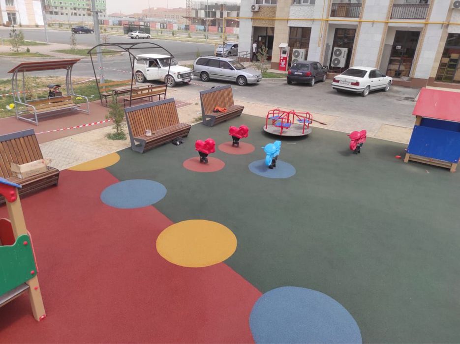 Благоустройство двора