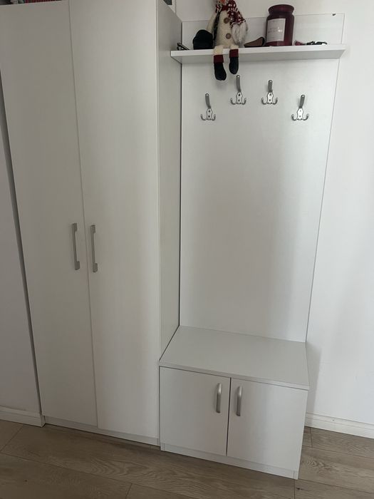 Dulap papuci si cuier( impreuna sau separat), preturi separate