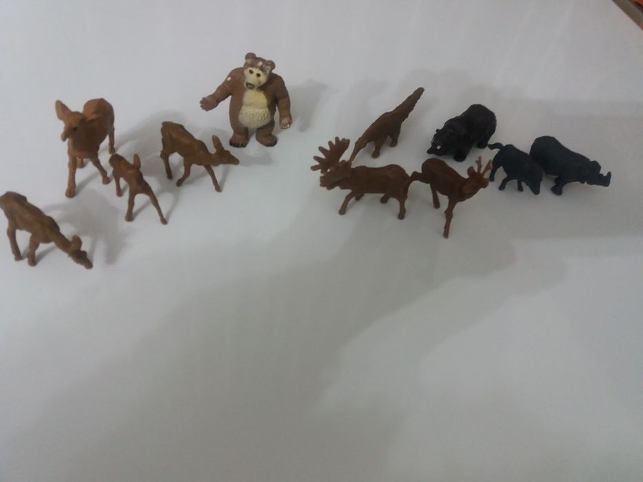 Животные комплект 11шт. Цена за все!