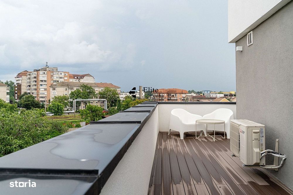 Apartament nou cu 2 camere cu o terasa de 46 mp
