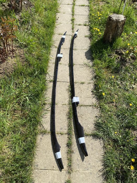 Vând Bari longitudinale negru lucios bmw e46 touring