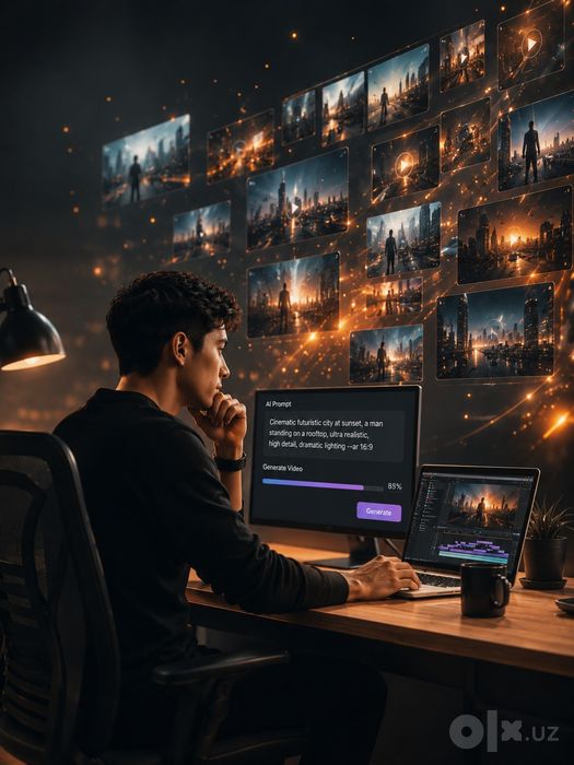 Ai video kontent tayyorlash
