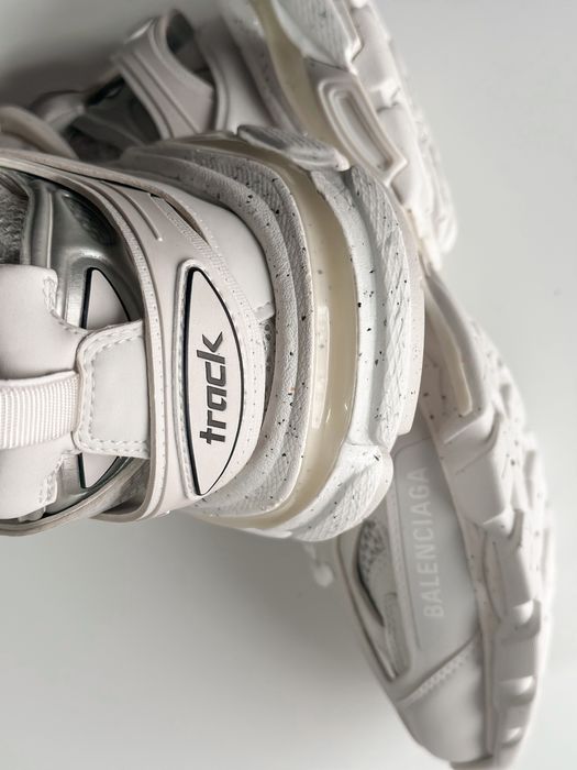 Balenciaga Track White Metallic