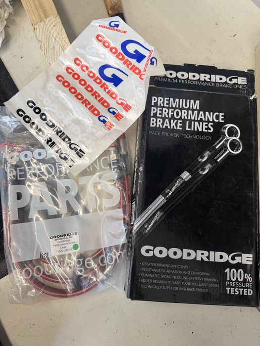 Conducte de frana metalice Goodridge BMW E46 inox (stainless braided) – Noi