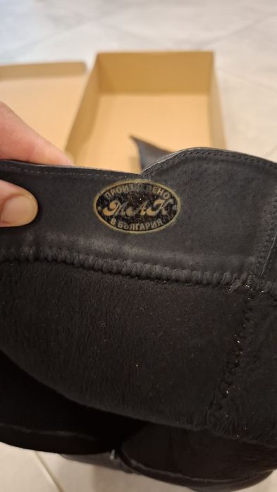 Дамски ботуши естествена кожа