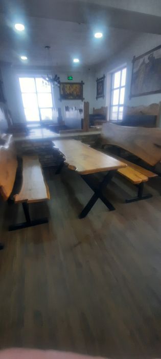 Лавочки столы лофт