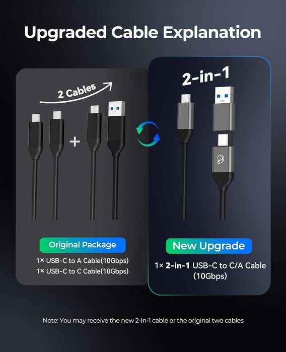 Външна кутия 10Gbps USB 3.1 за M.2 NVMe орико ORICO, проверена