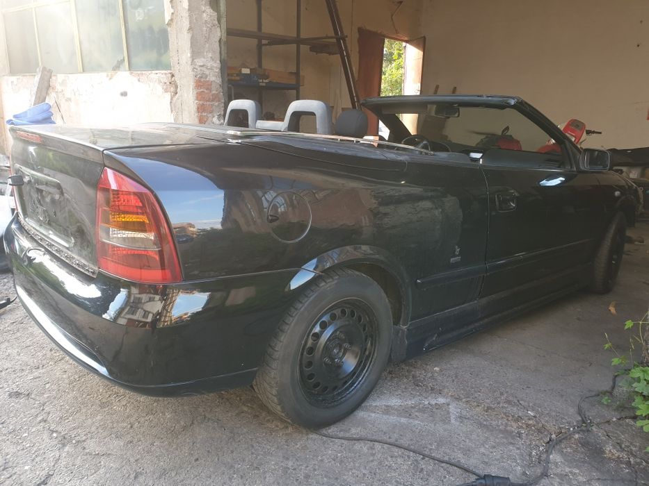 Опел астра Г кабрио 2002г 2.2 147ps