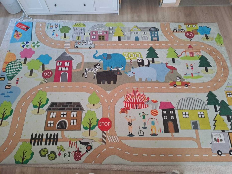Covor Antiderapant de Joaca pentru Copii Mărimea 200 cm x 300 cm