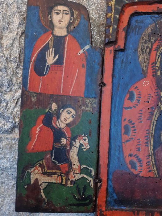 Страра Домашна Икона Триптих