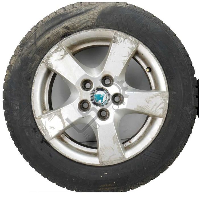 Алуминиеви джанти 5x100 с гуми R14 Skoda Fabia I (6Y  ID: 124453