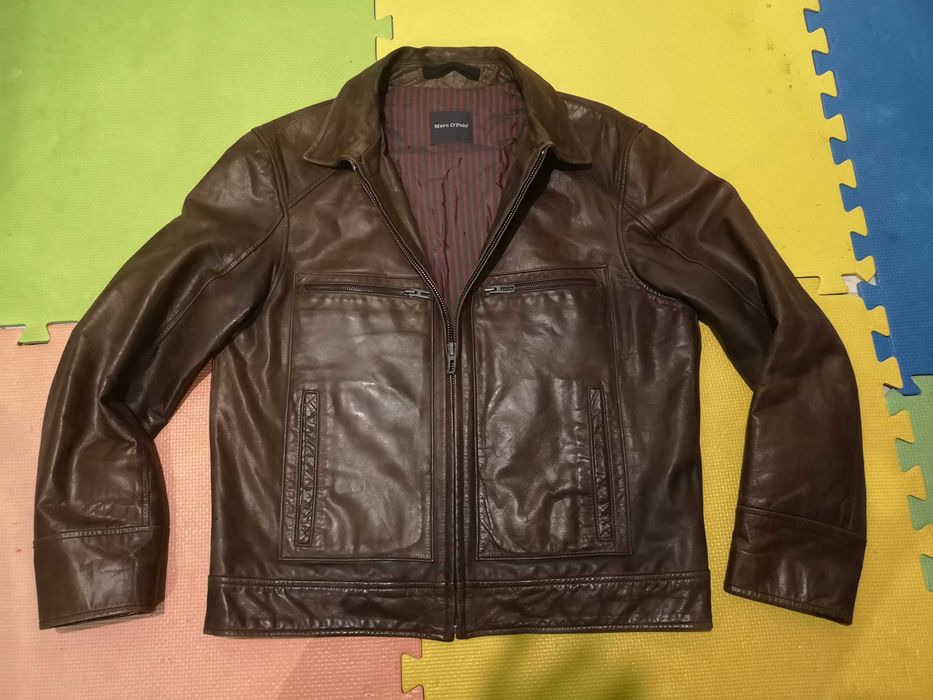 ''Marco Polo''оригинално кожено яке Л-ХЛ размер