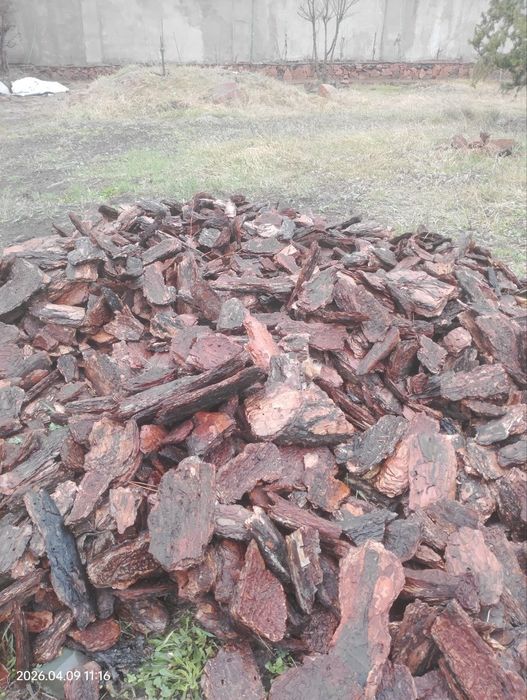 Кора  сосны для мульчирования