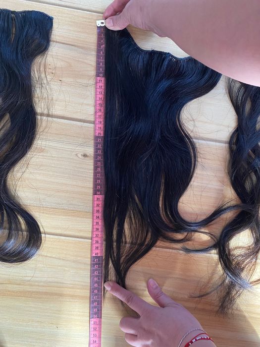 Естествена коса на треси