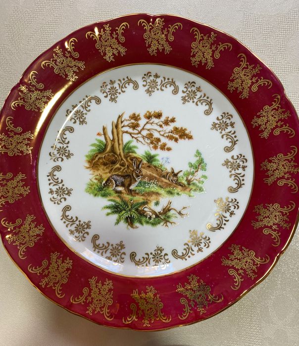 Продаются тарелки из серии «Охота»