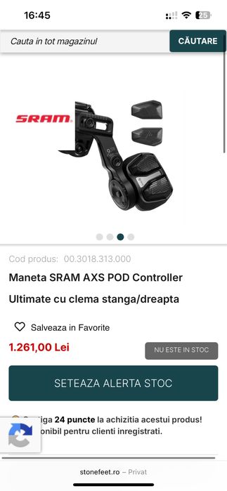 Maneta Sram AXS Pod  Ultimate