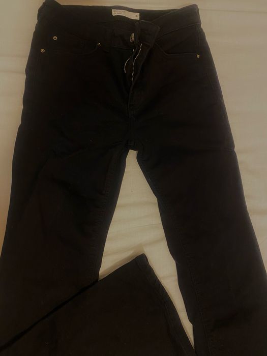 Черни дамски дънки