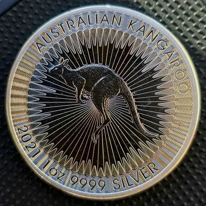 Argint moneda 1 oz puritate 999  Australian Cangaroo