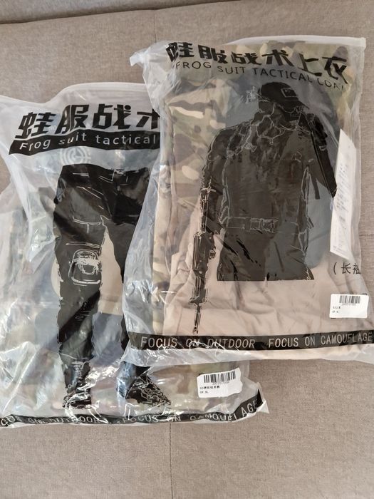 Тактически риза и панталон камуфлаж XL