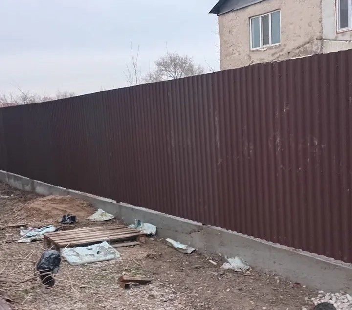 Забор на заказ. В алмате