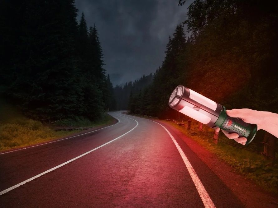 ръчна лед лампа Парксайд /Parkside