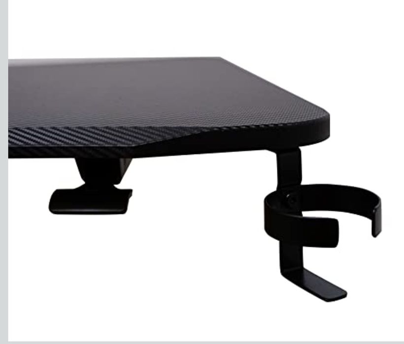 Геймърско бюро с регулируема в-на ,кука за слушалки и поставка за чаша