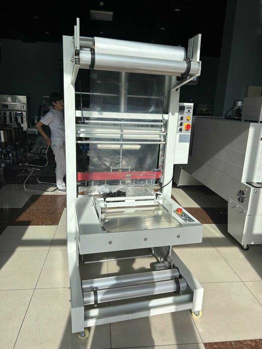 Термоусадочный станок. Термо упаковка. Termo tunnel